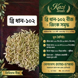 ব্রি ধান – ১০২ (২ কেজি)